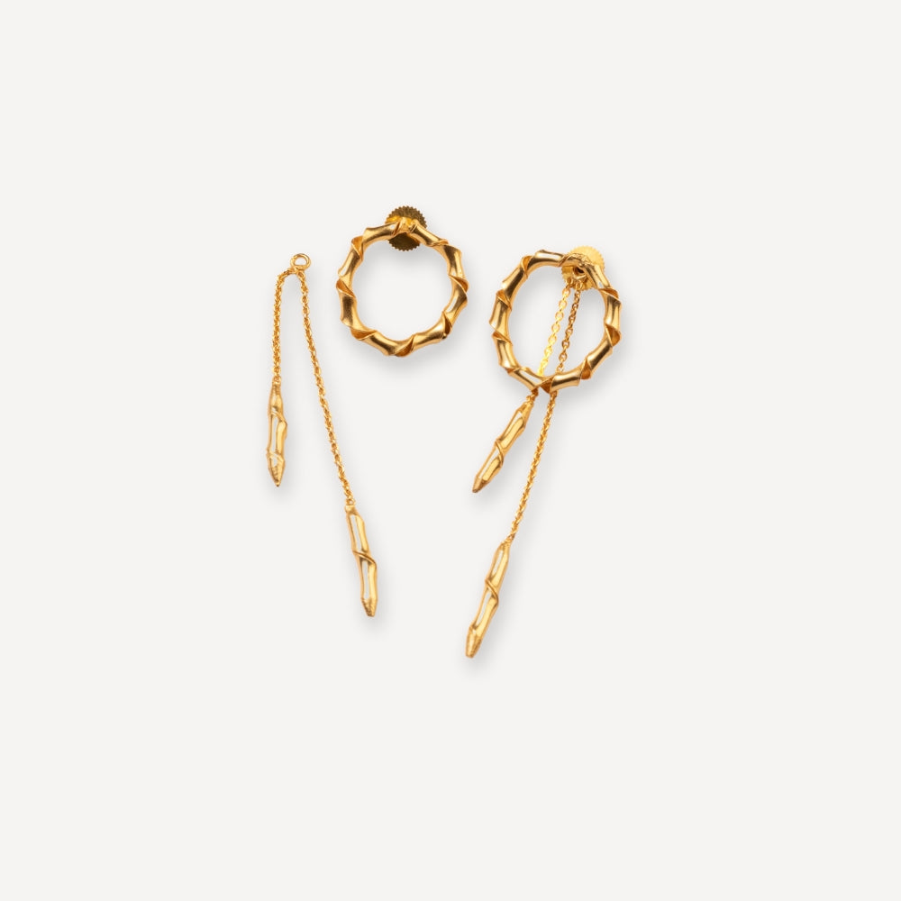 DETACHABLE TWISTED HOOPS