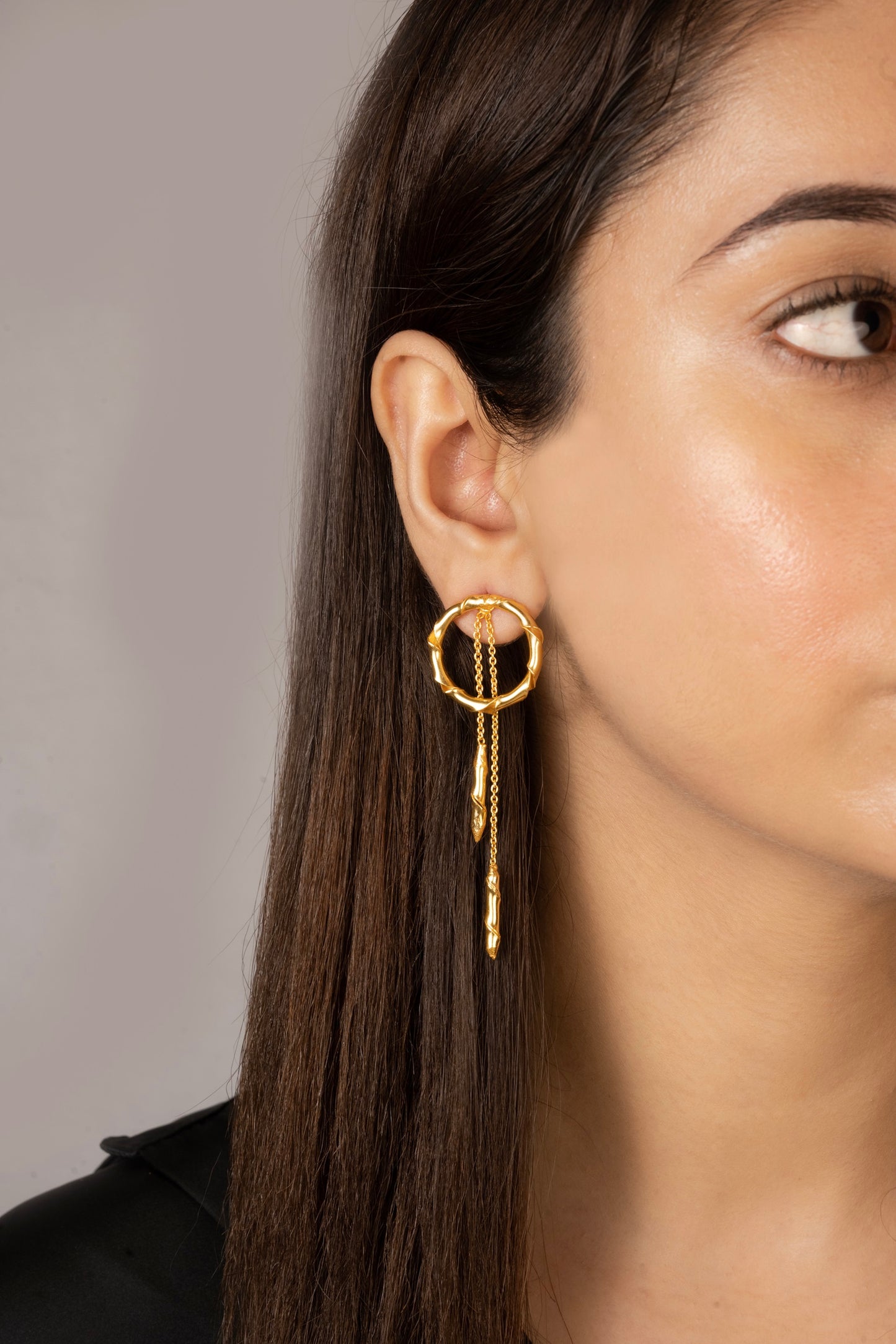 DETACHABLE TWISTED HOOPS