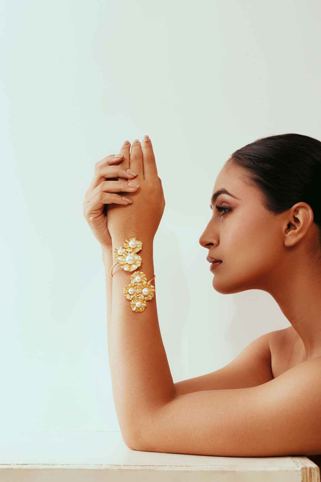 PLUMERIA CUFF